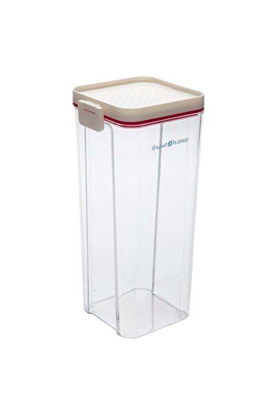 AL SANIDI Closed Storage Box, Sealed Food Storage Container, Transparent , Si...