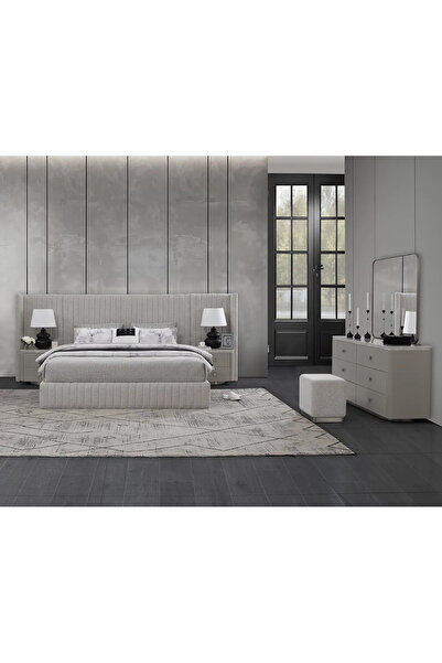 Midas Furniture Katio Bedroom Set King Size Grey