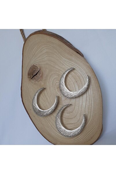 Payidar Design ÜÇ HİLAL KÜTÜK AĞAÇ AHŞAP ÜZERİNE EL YAPIMI FİLOGRAFİ SANATI D...