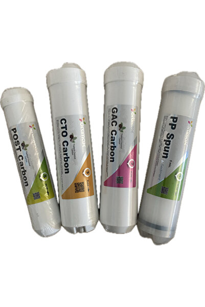 Ortimax ORJİNAL Su Arıtma kapalı kasa 4’lü Filtre Seti—Tüm Kapalı Kasa Cihazl...