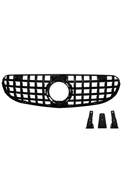 tuningset Grilă Centrală Față compatibilă cu Mercedes GLC X253 C253 Facelift ...