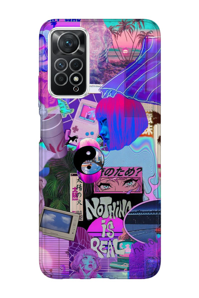 lelia حافظة هاتف شفافة متوافقة مع Redmi Note 11 Pro مطبوع |   المجموعة: نيون ...