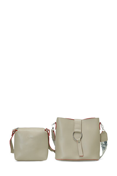 Butigo CLT RENKLI BUCKET OMZ 6FX Mint Kadın Omuz Çantası