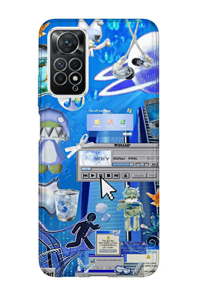 lelia حافظة هاتف شفافة متوافقة مع Redmi Note 12 Pro 4G مطبوع |   مجموعة: إيرو...