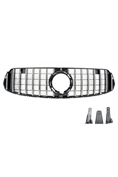 tuningset Grilă Centrală Față compatibilă cu Mercedes GLC X253 C253 Facelift ...