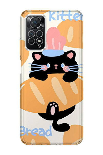 lelia حافظة هاتف شفافة متوافقة مع Redmi Note 11 Pro مطبوع |   مجموعة: سناك تو...