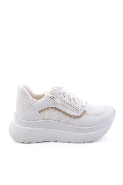 Bambi Beyaz Kadın Sneaker K01709060409