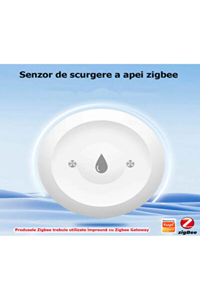 TUYA Senzor de scurgere a apei Smart Life, nivel IP66, alarma, imersie, Zigbee @SmartWiz