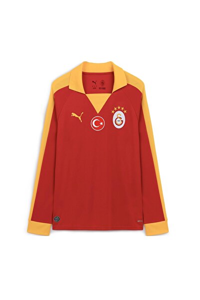 Puma قميص Gsk T7 جيرسي Ls جالاتاساراي ريترو بأكمام طويلة 78819680 أحمر