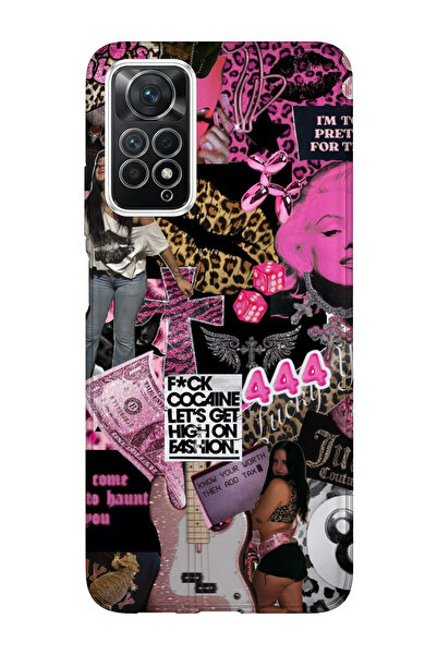 lelia حافظة هاتف شفافة متوافقة مع Redmi Note 12 Pro 4G مطبوع |   مجموعة كروما...