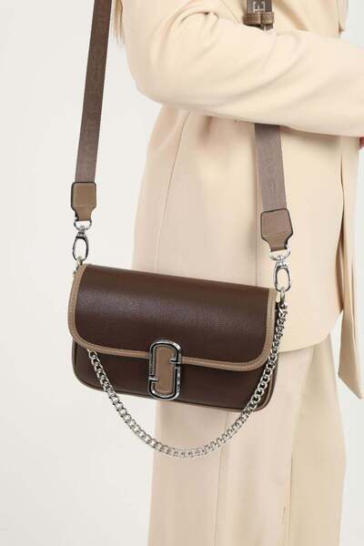 Silver Polo Sp1171-M105 Women Shoulder Bag Brown