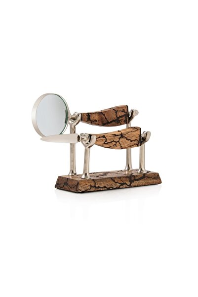 Midas Furniture A masterpiece: magnifying glass with an Axlen stand