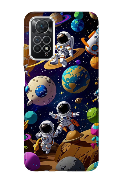 lelia حافظة هاتف شفافة متوافقة مع Redmi Note 12 Pro 4G مطبوع |   مجموعة كوزمي...