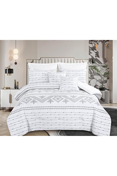 Luster مفرش نفرين بحشوه ممتازه ثقيله Sallyصيفي فاخر عدد القطع 8قطع