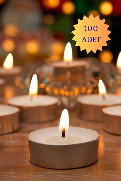 AZREN STORE Tealight Mum Kokusuz Söz Nişan Parti Kına Düğün Kutlama Özel Gün ...