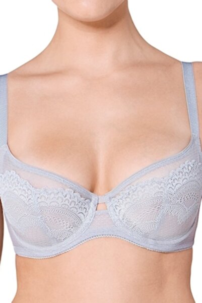 Triumph Beauty-Full Darling Bra, No Padding, Underwire, Blue, 75E