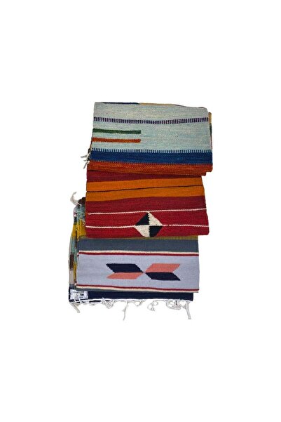 AL SANIDI Handmade Egyptian Wool Rugs, Colored, 200*100cm