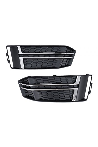 tuningset Grile laterale inferioare bara de protecție compatibil cu Audi A4 B...