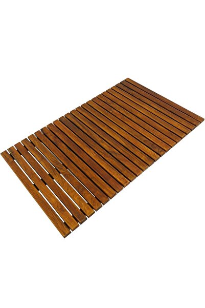 Empressco Ahşap Banyo Paspası 80x50cm, şık ve dayanıklı tasarım