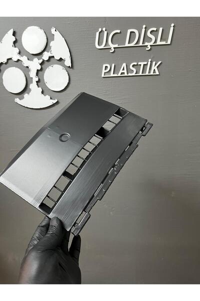 3DisliPlastik Renault Megan2 Ön Cam Izgarası Sensör Yuvasız Siyah Renk 3D Baskı