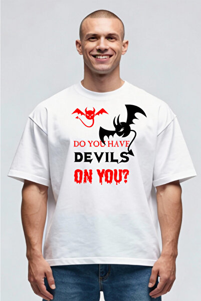 Printees Tricou Oversize - Devils on You