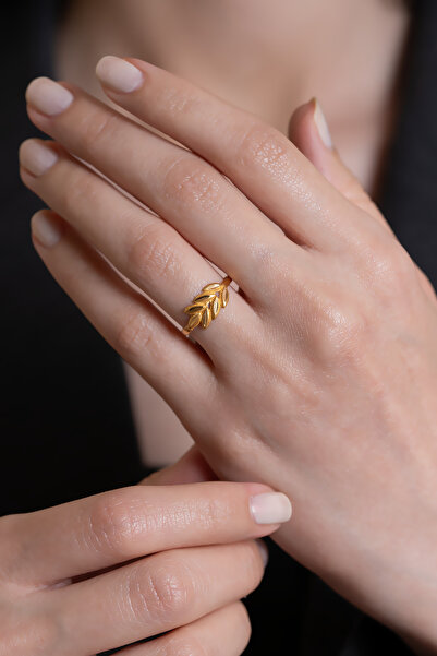 Bayar Gold 22 Ayar Altın Başak Yüzük