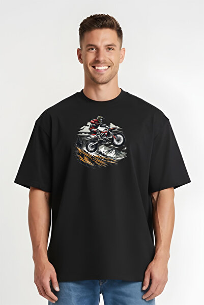 Printees Tricou Oversize - Biker