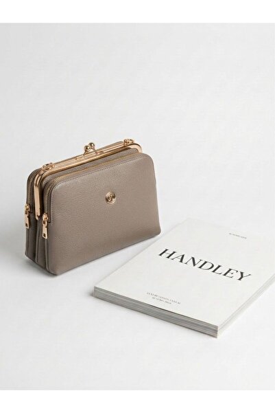 Handley حقيبة كتف نسائية فاخرة متعددة الأقسام حقيبة SI