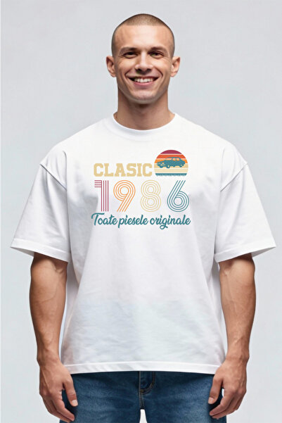 Printees Tricou Oversize - Clasic 1986
