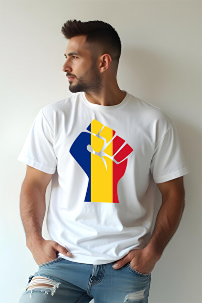 Printees Tricou Oversize - Romanian Power