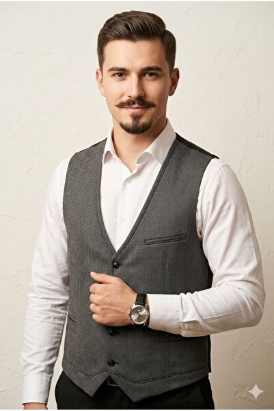 Plus Scorpion Elegant men's vest for suit