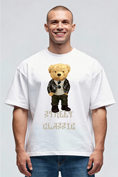 Printees Tricou Oversize - Street Classic Taddy Bear