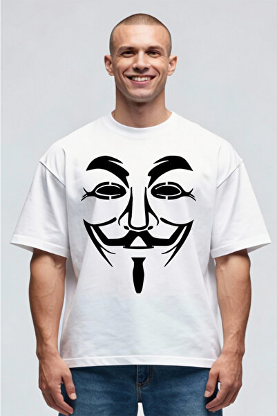 Printees Tricou Oversize - Anonimus