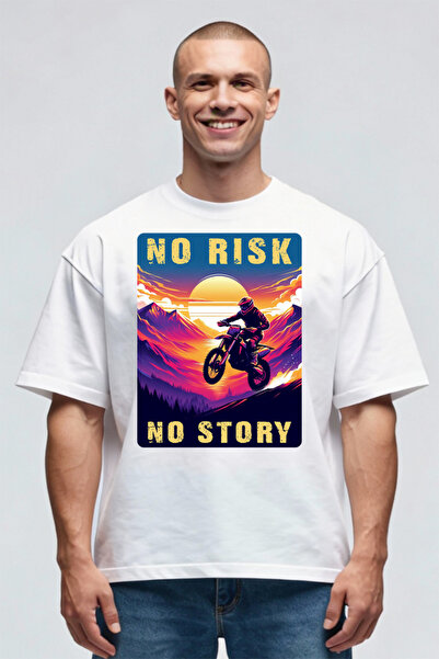 Printees Tricou Oversize - Risk Story
