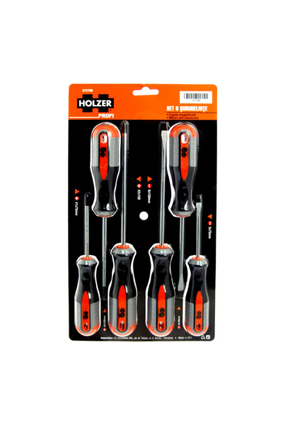 Holzer Set 6 șurubelnițe Profi 372706