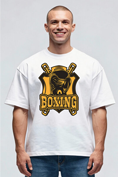 Printees Tricou Oversize - Boxing