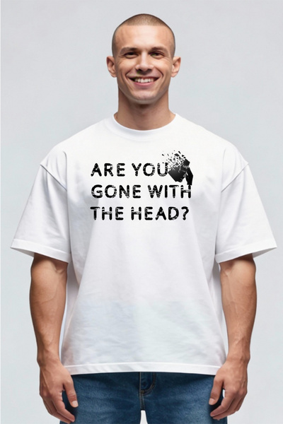 Printees Tricou Oversize - Gone with the Head