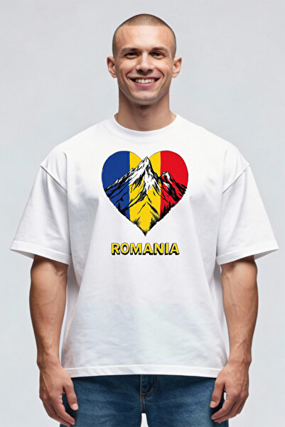 Printees Tricou Oversize - Munții Romaniei