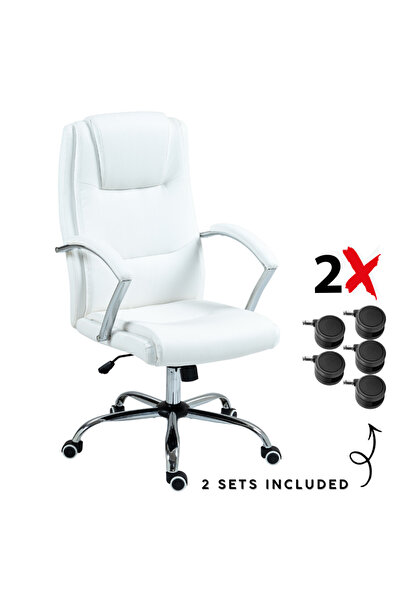 Kdhome Scaun Birou Directorial Ergonomic KD Home Noble Seat, 2 Seturi Roti In...