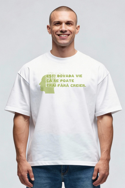 Printees Tricou Oversize - Dovada Vie