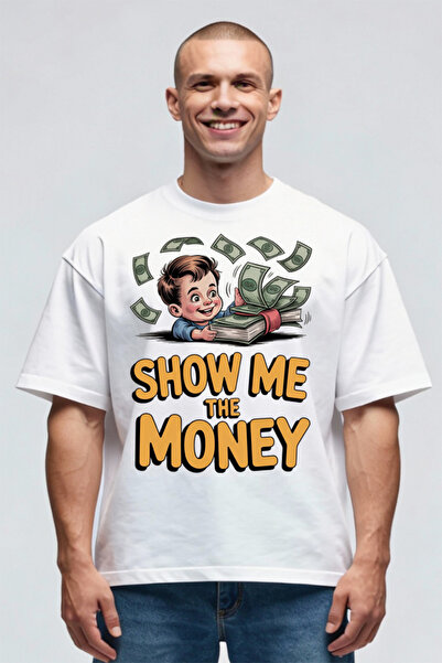 Printees Tricou Oversize - Show The Money