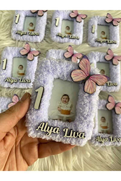 SHOOP Lila renk sargılı 10 adet magnet resimli