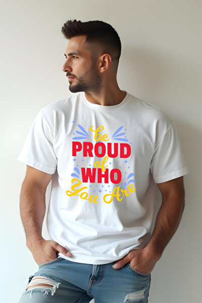 Printees Tricou Oversize - Be Proud