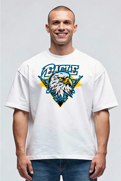Printees Tricou Oversize - Eagle