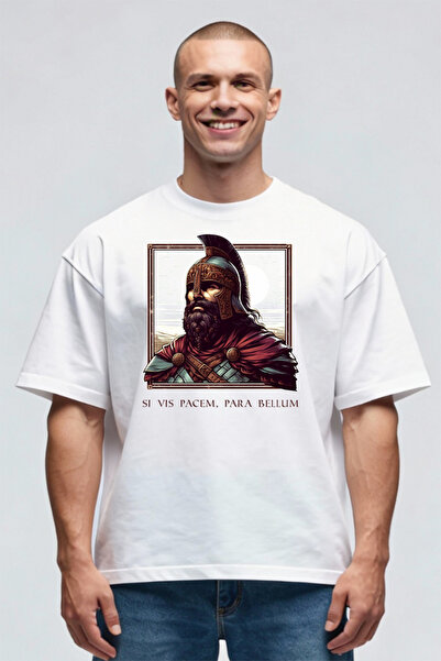 Printees Tricou Oversize - Si Vis Pacem, Para Bellum