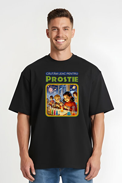 Printees Tricou Oversize - Leac pentru prostie