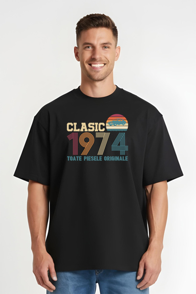 Printees Tricou Oversize - Clasic 1974