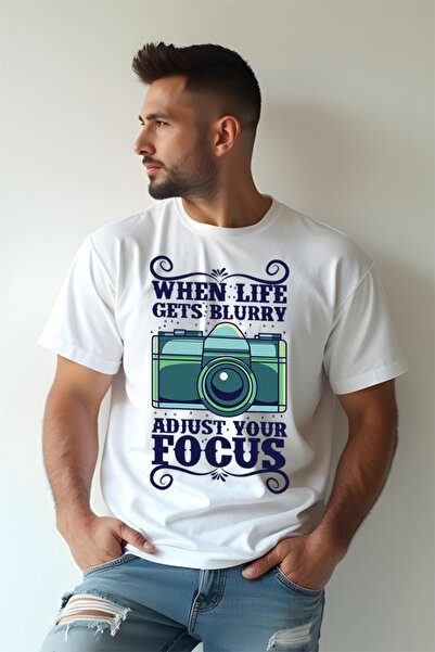Printees Tricou Oversize - Adjust Focus