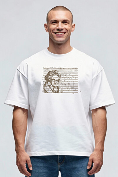 Printees Tricou Oversize - Concert de Beethoven