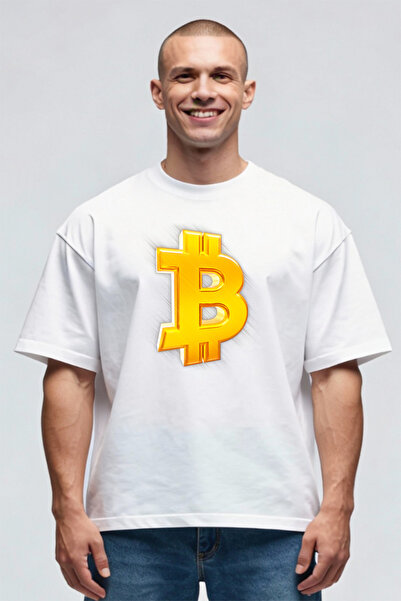 Printees Tricou Oversize - Bitcoin